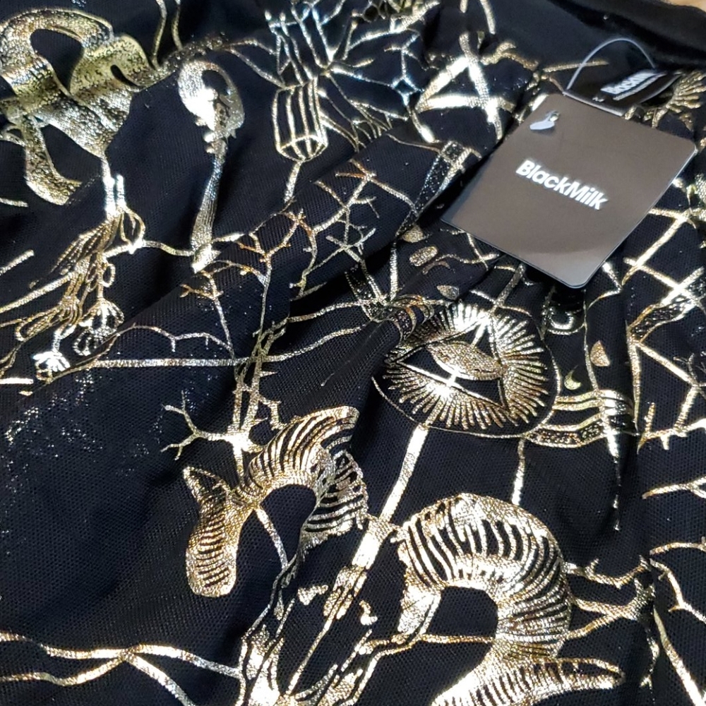 BlackMilk SPELLCRAFT SHEER TIER SKIRT